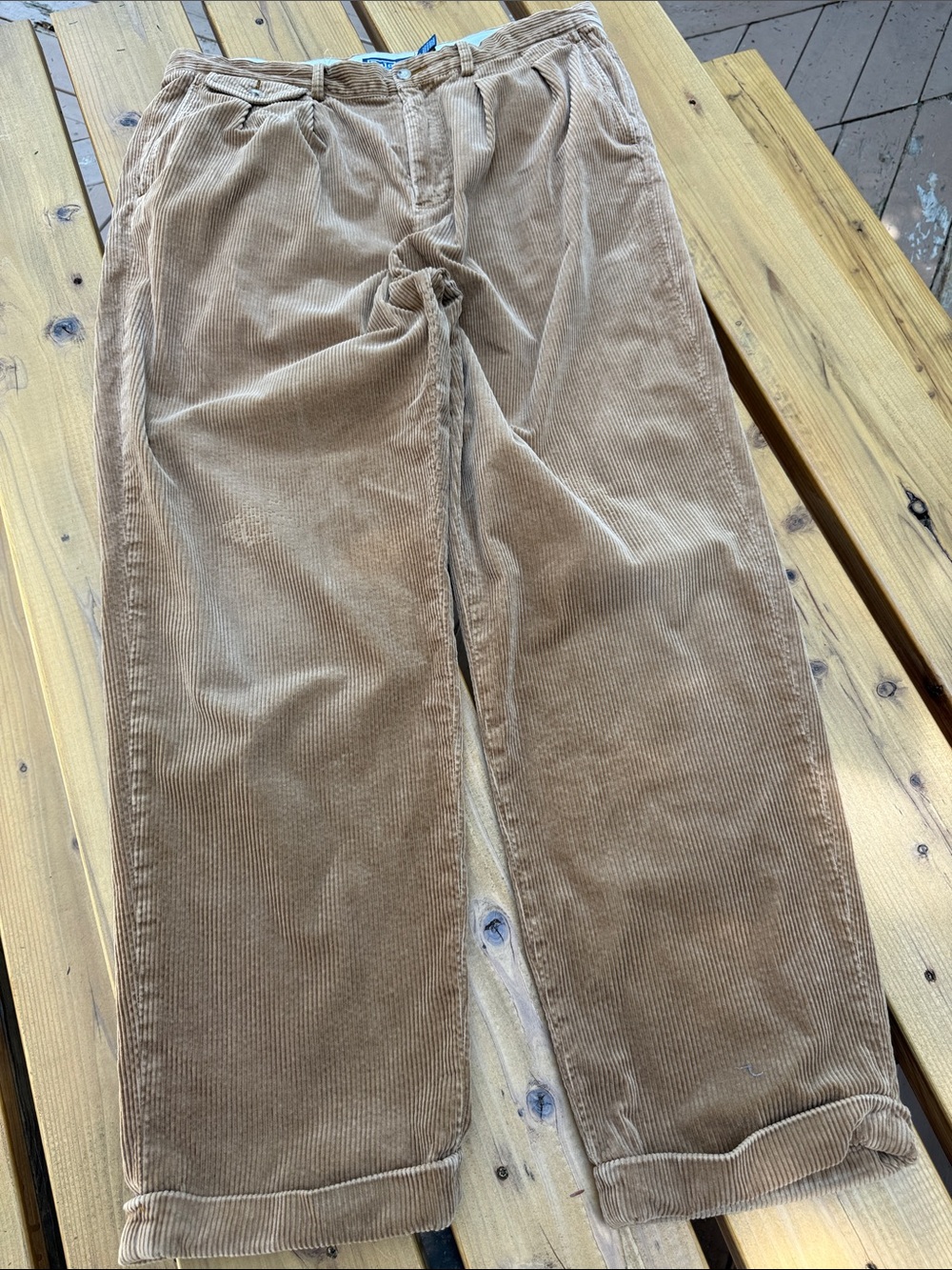 Polo by Ralph Lauren Whitman Men's Brown Corduroy Pants 36x32